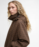 Barbour Audrey Showerproof Jacket - Vicuna Gingham Check