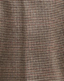 Barbour Corina Collarless Tailored Jacket - Brown/Orange Check