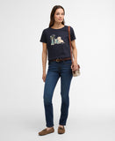 Barbour Brambles Tee - Navy