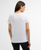 Barbour Brambles Tee - White