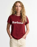Barbour Hartland T-Shirt - Cranberry