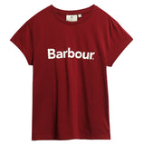 Barbour Hartland T-Shirt - Cranberry