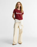 Barbour Hartland T-Shirt - Cranberry