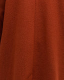 Barbour Blyth Double Breasted Wool Coat - Burnt Orange/Hessian Tartan