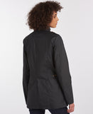 Barbour Winter Defence Wax Jacket - Navy
