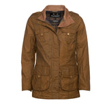 Barbour Defence Lightweight Wax Jacket - Sand/Classic