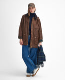 Barbour Highclere Wax Jacket - Bark/Muted