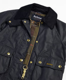 Barbour Cropped Beadnell Wax Jacket - Black/Classic