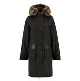 Barbour Durham City Parka Wax Jacket - Rustic