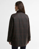 Barbour Modern Checked Border Wax Jacket - Muted Tartan