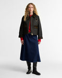 Barbour Tartan Quilted Spey Wax Jacket - Olive/Classic