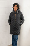 Lighthouse Laurel Ladies Coat - Black