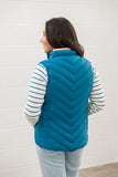 Lighthouse Laurel Ladies Gilet -Teal