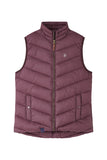 Lighthouse Laurel Ladies Gilet - Cranberry