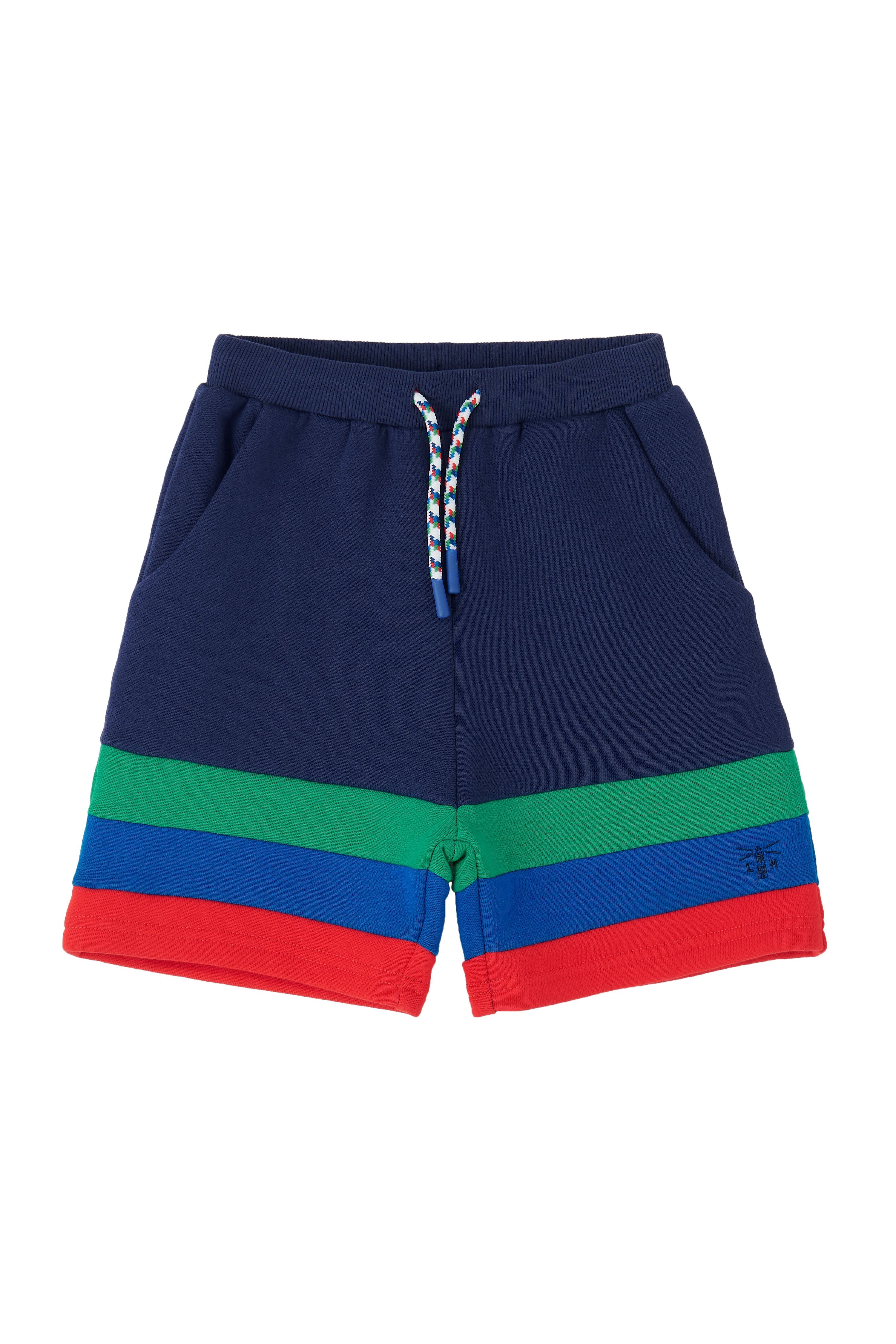 Lighthouse Louie Shorts - Louie Navy Stripes