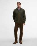 Barbour Harwood Zip Thru Fleece - Olive