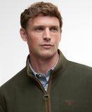 Barbour Harwood Zip Thru Fleece - Olive