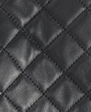 Barbour Quilted Leather Gloves - Black