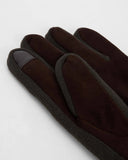 Barbour Magnus Suede Glove - Brown/Olive