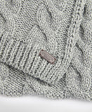 Barbour Jesmond Beanie and Scarf Gift Set - Mid Grey