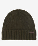 Barbour Carlton Beanie Hat - Dark Green