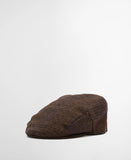 Barbour Deveron Tweed Flat Cap - Coffee