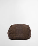 Barbour Deveron Tweed Flat Cap - Coffee