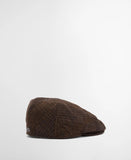 Barbour Deveron Tweed Flat Cap - Coffee