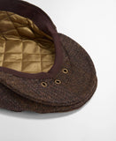 Barbour Deveron Tweed Flat Cap - Coffee
