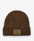 Barbour Eston Beanie Hat - Dark Sand