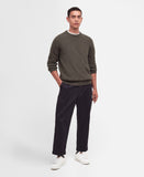 Barbour Nelson Essential Crew Neck Sweater - Seaweed