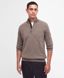 Barbour Holden Half Zip Knitted Jumper - Military Marl