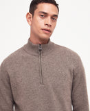 Barbour Holden Half Zip Knitted Jumper - Military Marl
