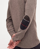 Barbour Holden Half Zip Knitted Jumper - Military Marl