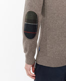 Barbour Holden Half Zip Knitted Jumper - Military Marl