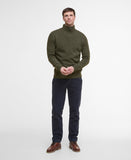 Barbour Nelson Essential Half Zip Knitted Jumper - Seaweed