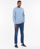 Barbour Pima Cotton Crew - Dark Chambray