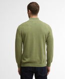 Barbour Cotton Quarter Zip Knit - Laurel