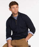 Barbour Cotton Half Zip - Navy