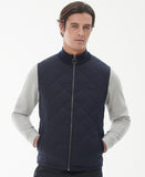 Barbour Essential Box Quilt Gilet - Navy