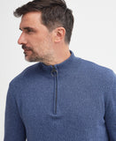 Barbour Whitfield Half Zip - Navy