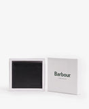 Barbour Colwell Leather Billfold Wallet - Black/Classic
