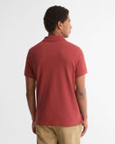 Barbour Tartan Pique Tailored Polo Shirt - Russet