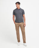 Barbour Tartan Pique Polo - Slate Marl