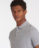 Barbour Original Sports Tailored Polo Shirt - Grey Marl