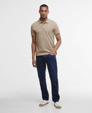 Barbour Original Sports Tailored Polo Shirt - Washed Stone