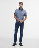 Barbour Essential Sports Mix Polo Shirt - Midnight