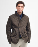 Barbour Powell Quilted Jacket - Olive