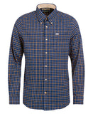 Barbour Bank Tattersall Regular Shirt - Navy
