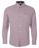 Barbour Padshaw Tailored Gingham Shirt - Rich Red